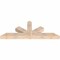 Ekena Millwork Saratoga Smooth Timber Gable Bracket, Douglas Fir, 72"W x 27"H x 5 1/2"D x 5 1/2"F, 9/12 Pitch GBW072X27X0606SAR00SDF - alternate 5